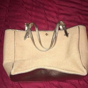 Tory Burch Straw Tote